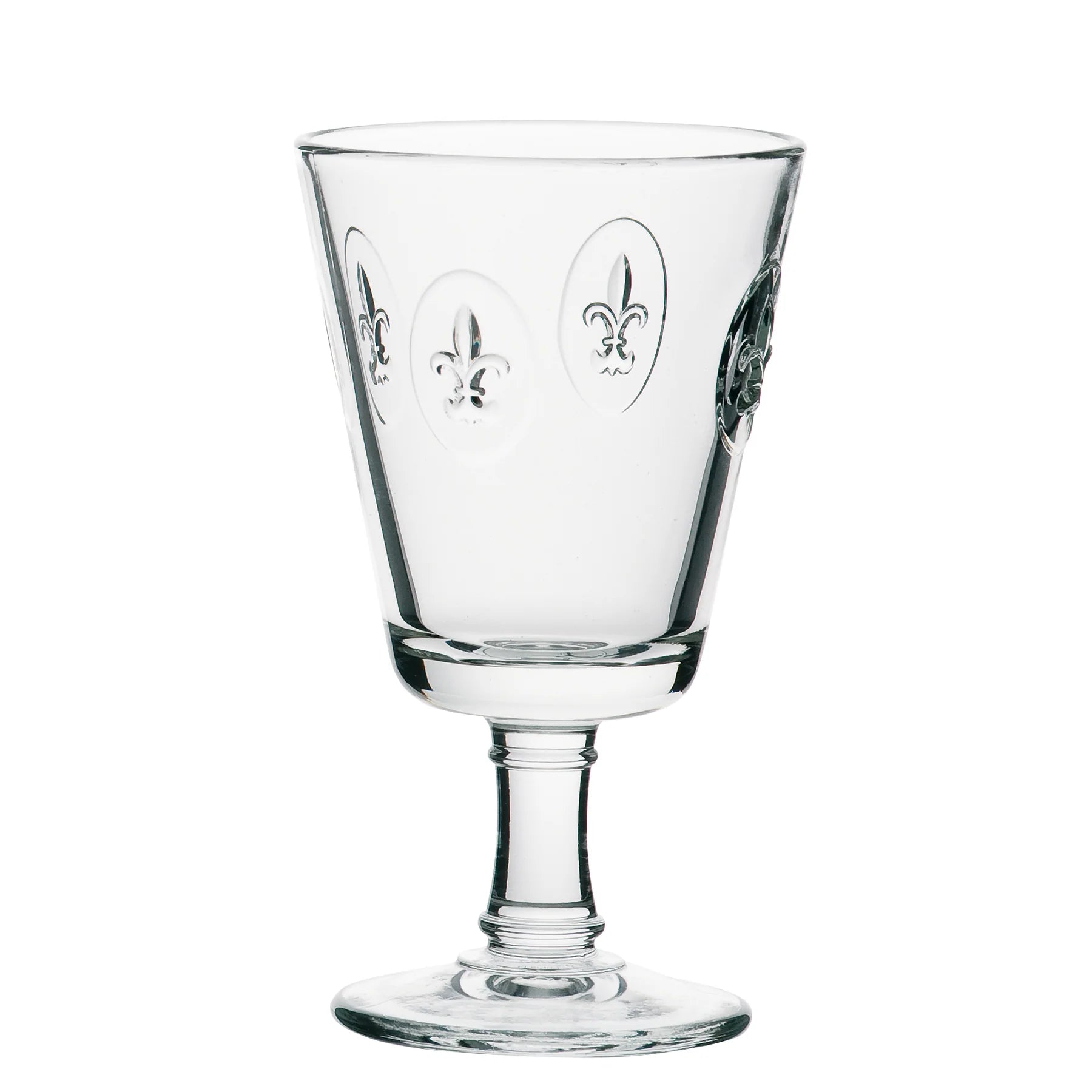 Fleur De Lys Wine Glass, Set of 6