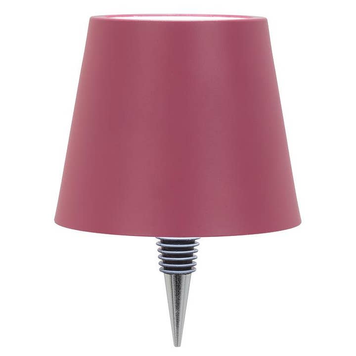 Vino LED Bottle Stopper Light, Raspberry