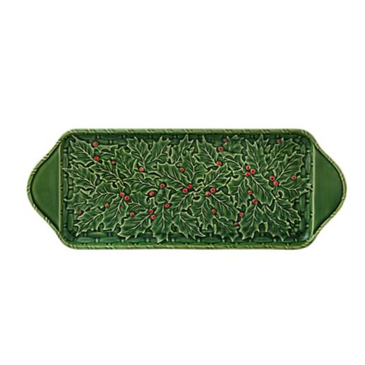 Bordallo Pinheiro Holly Tart Tray