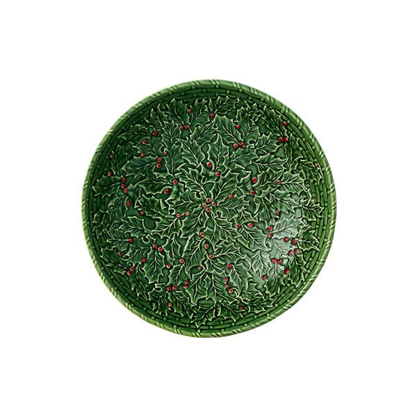 Bordallo Pinheiro Holly Salad Bowl