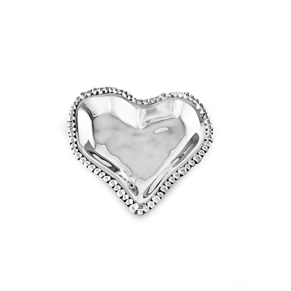 Beatriz Ball Organic Pearl Small Heart Platter