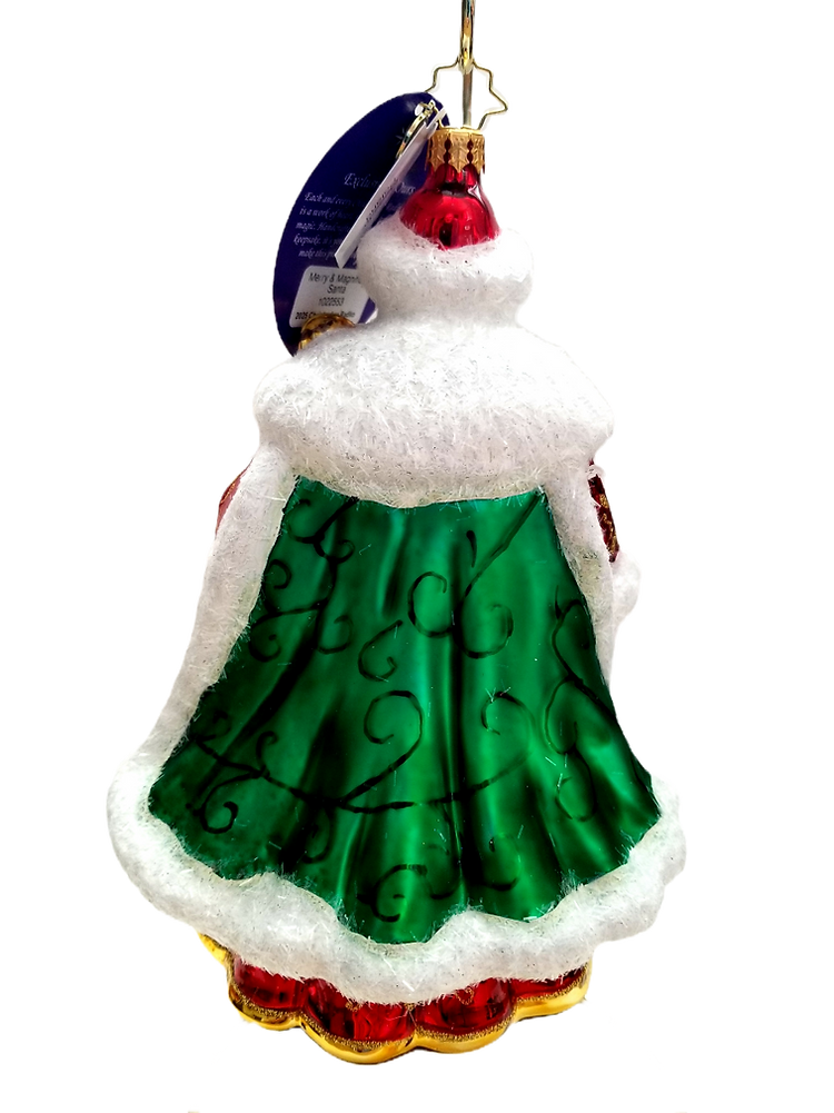Christopher Radko Merry & Magnificent Santa