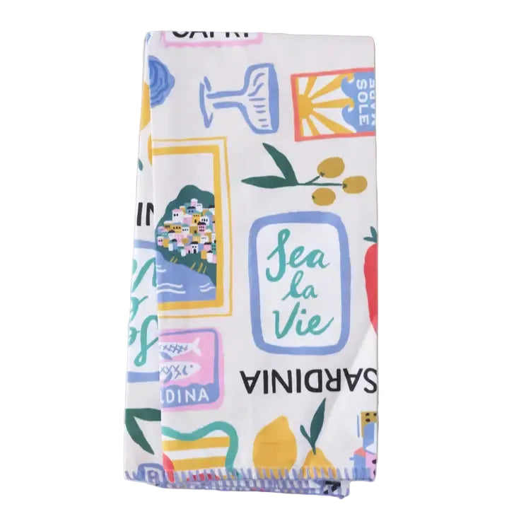 Sea La Vie Tea Towel