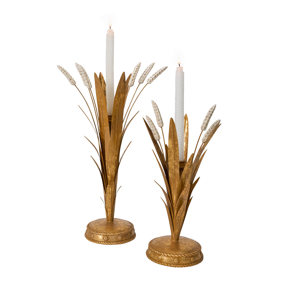 Juliska Forest Walk Wheat 13" Candlestick, Gold (Copy)