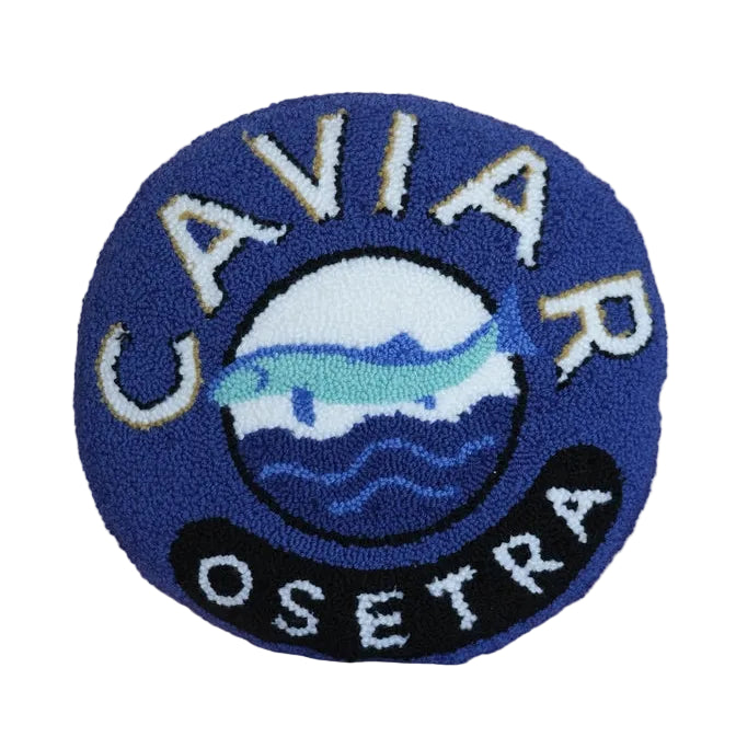 Throw Pillow, Caviar