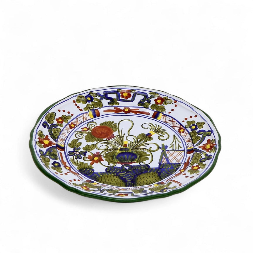 Carnation Scalloped Salad Plate