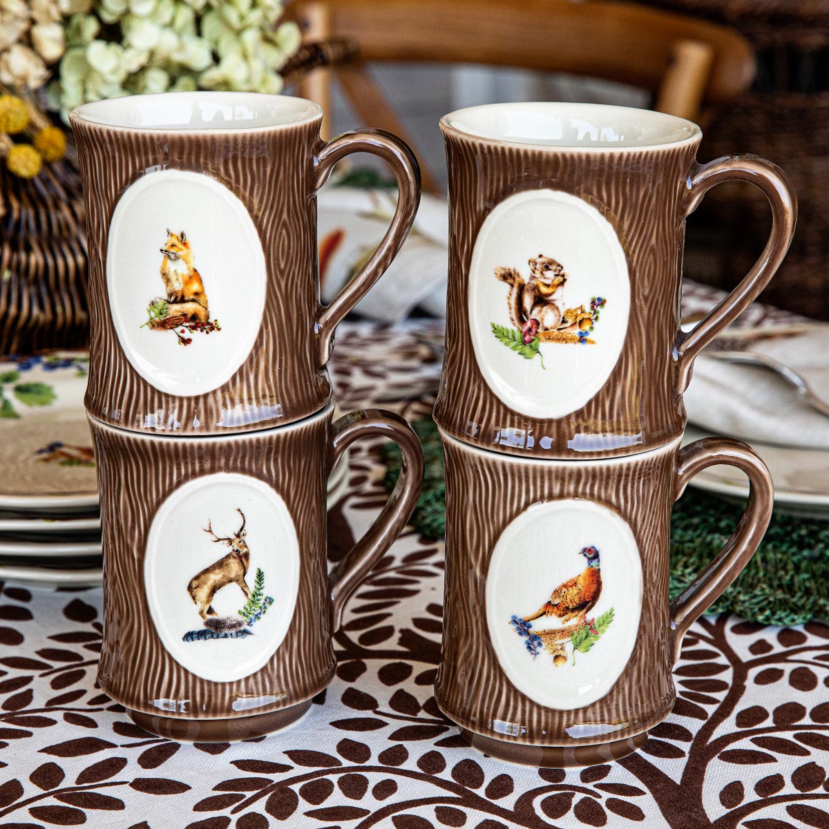 Juliska Forest Walk Pheasant Mug