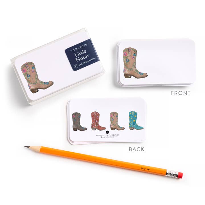Cowboy Boot Little Notes®, 55 Count