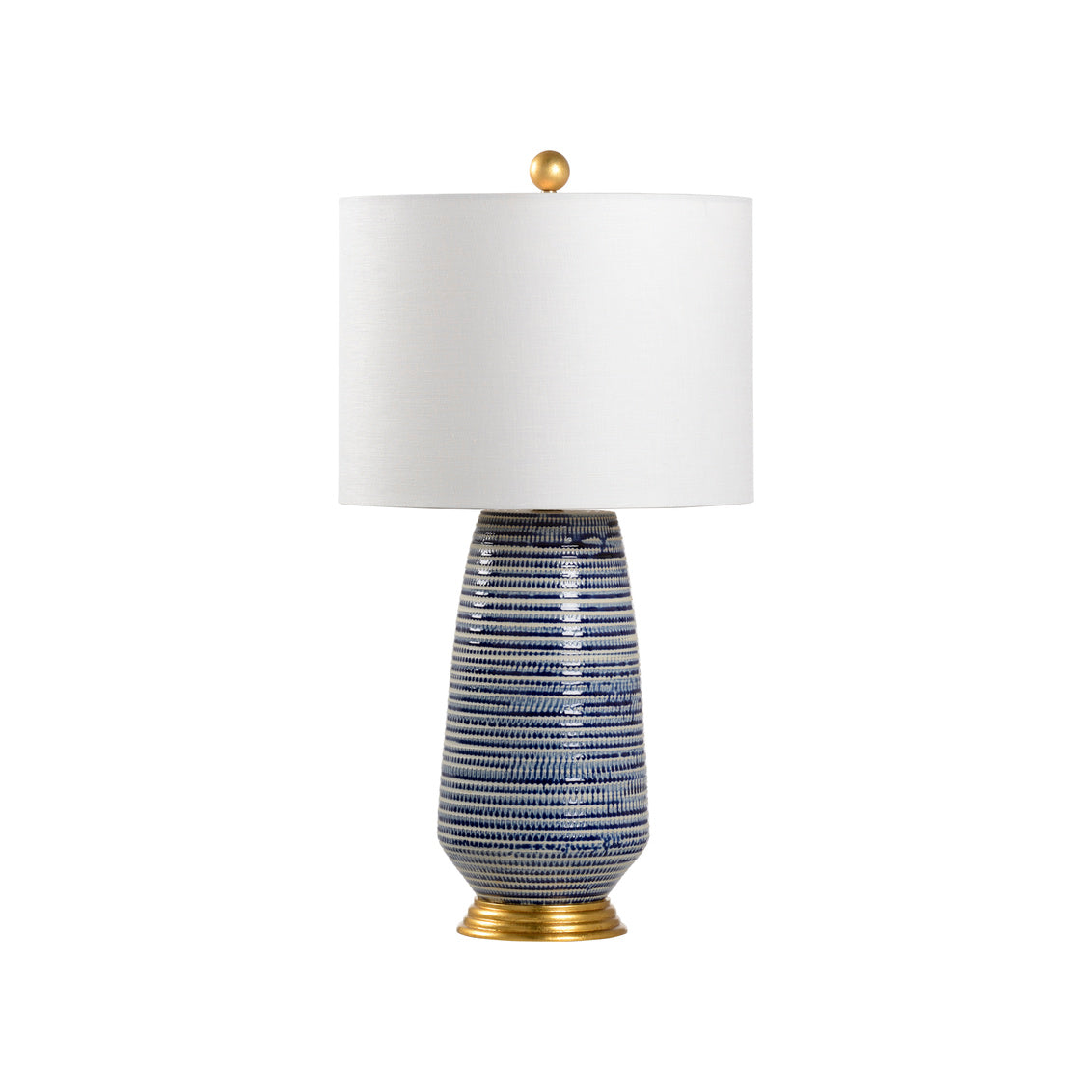 Hive Table Lamp, Blue