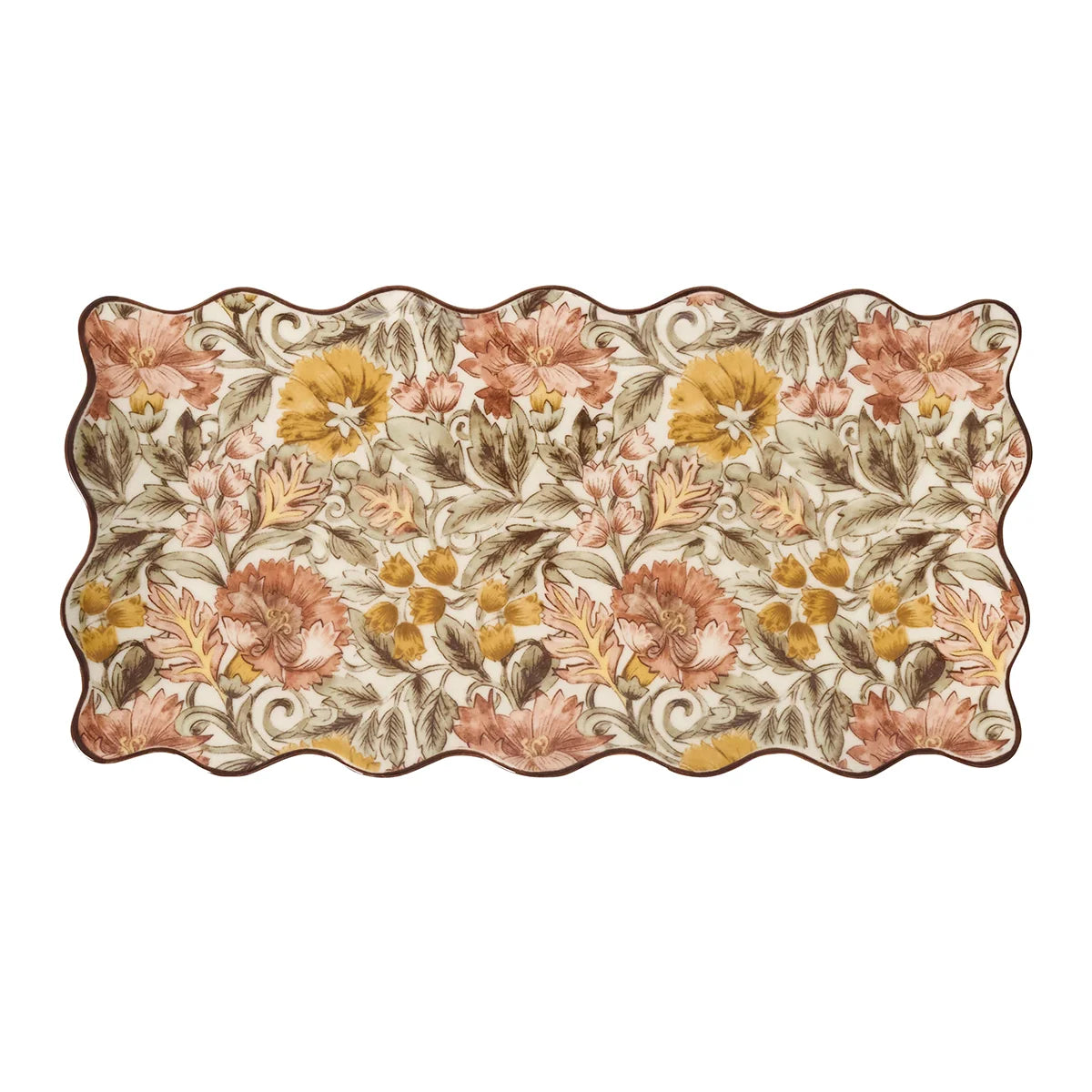 Juliska Willa 16" Hostess Tray, Amber