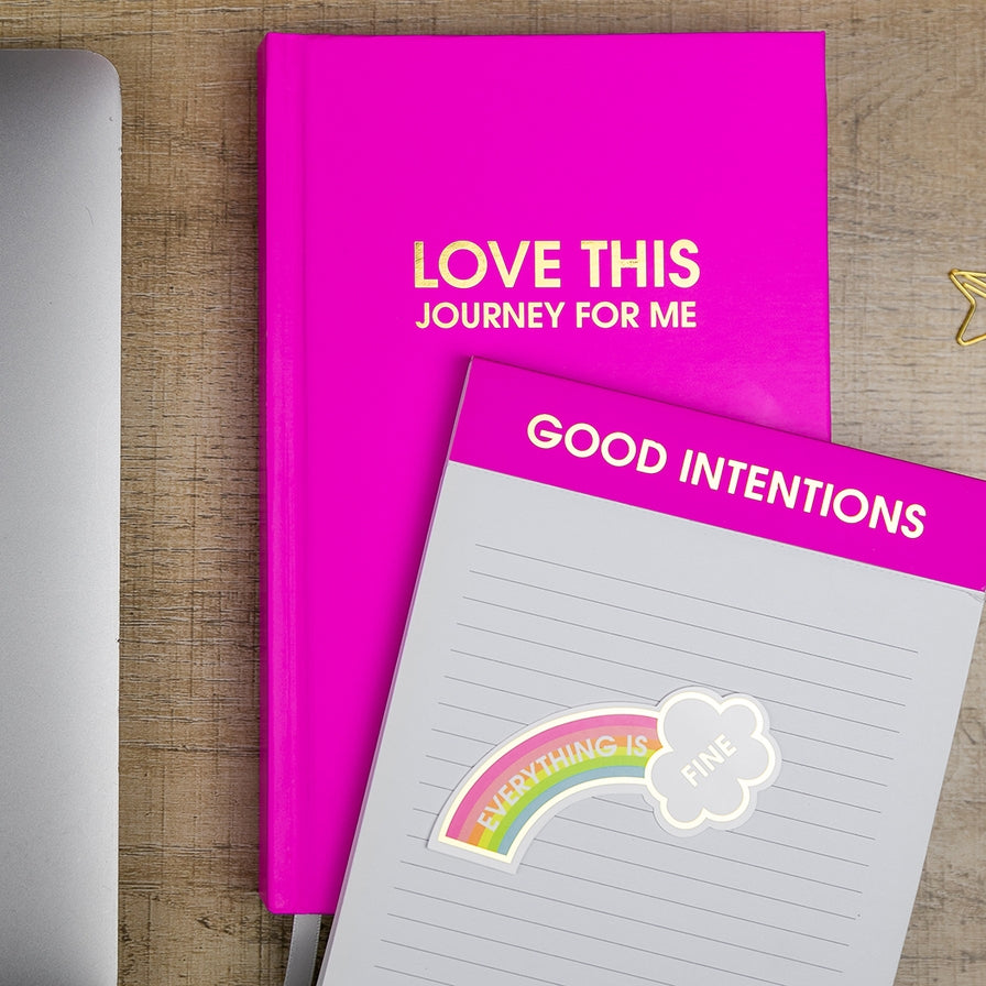 Lined Notepad, Good Intentions