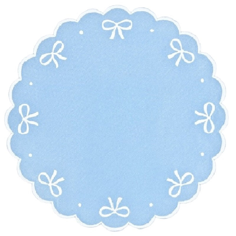 Juliet Blue Bows Placemats, Set of 4