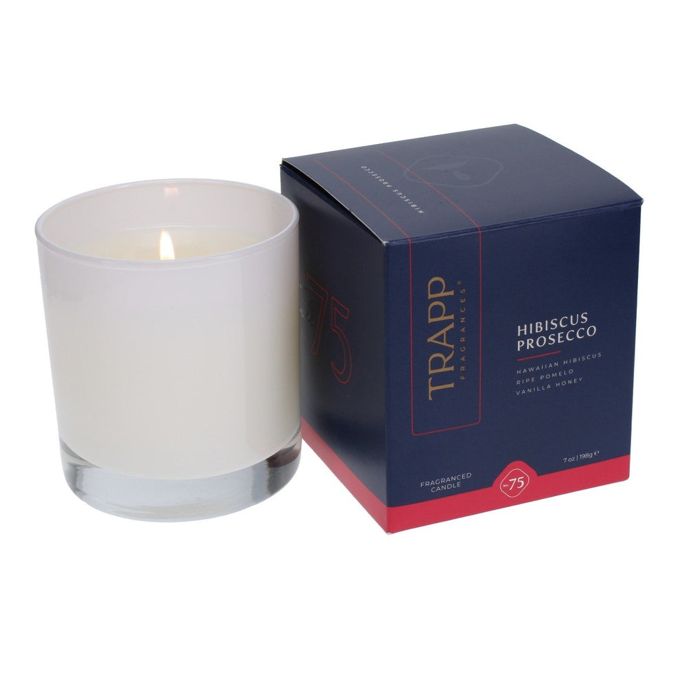 Trapp Hibiscus Prosecco Candle, No. 75
