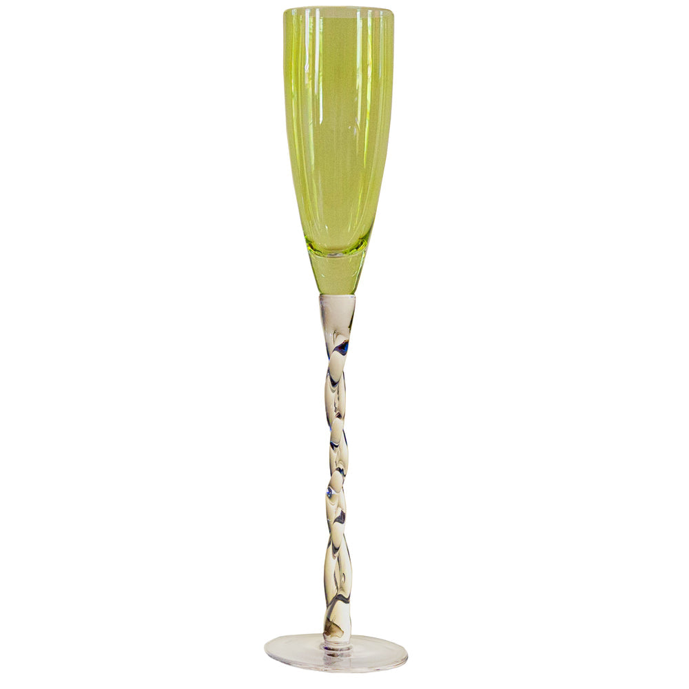 Harris Green Champagne Glasses, Set of 4