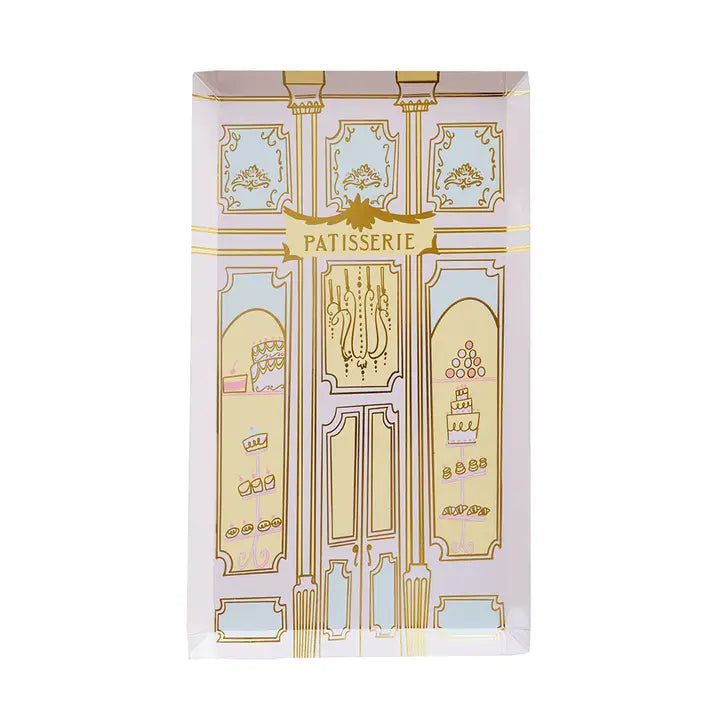 Let Them Eat Cake Large "Patisserie" Plates, 8 Pk.
