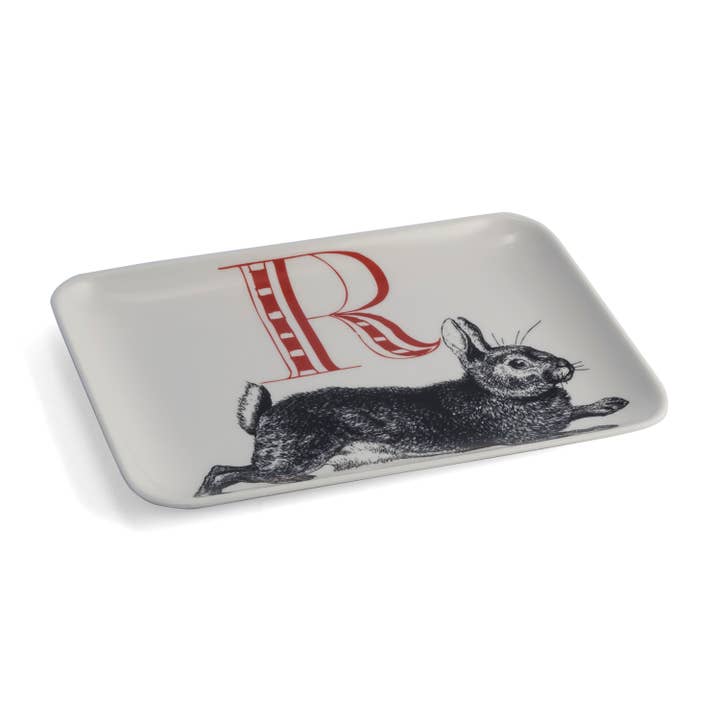 R is for Rabbit Valet Tray