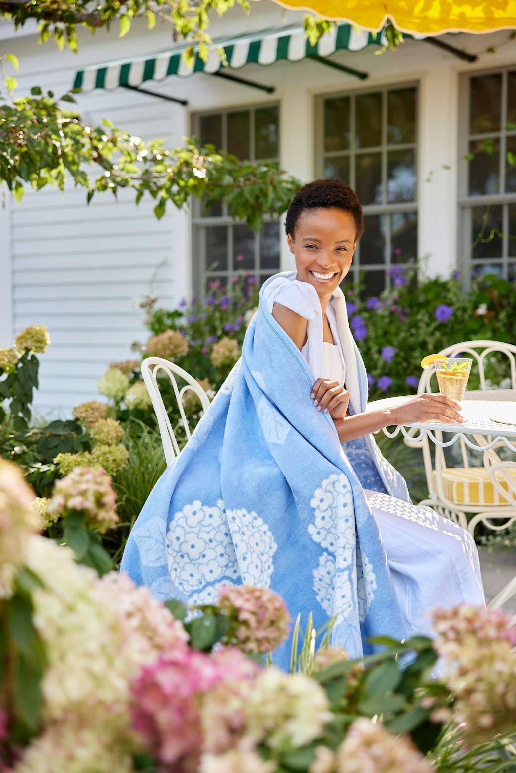Hydrangeas Bluebell Blanket, Original