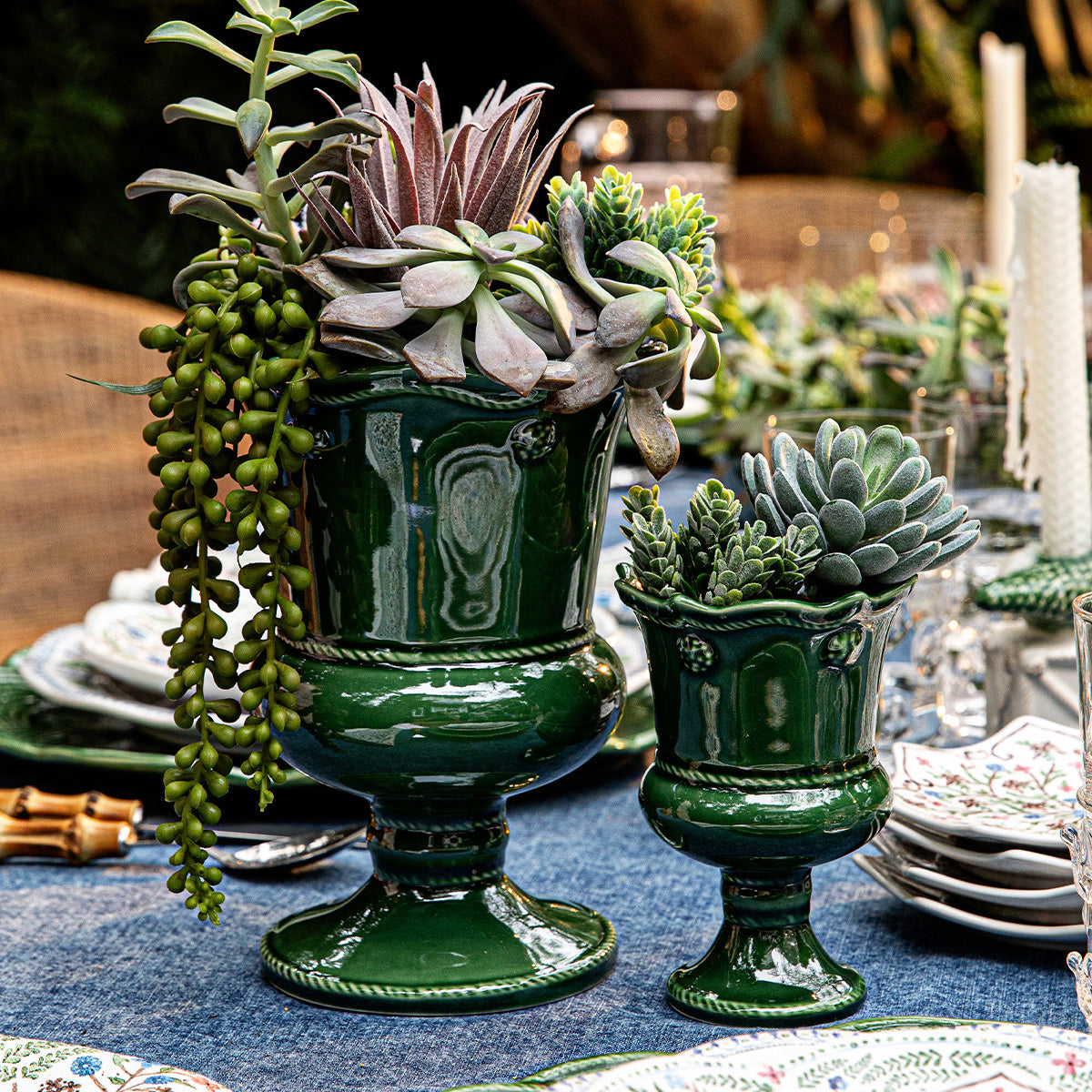 Juliska Berry & Thread Petite Parterre Garden Vase, Basil