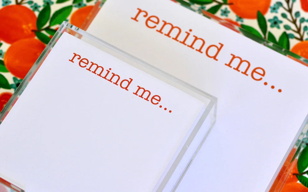 Remind Me Notepad