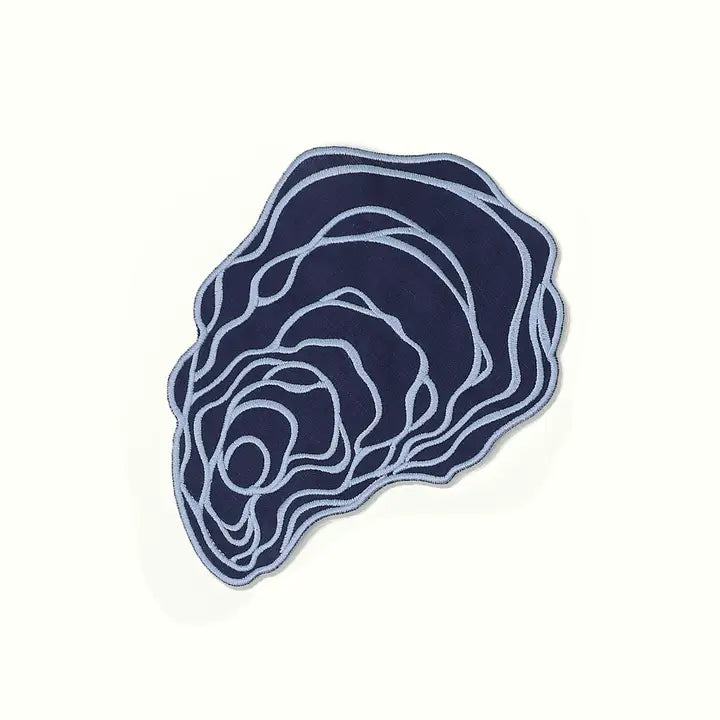Oyster Linen Cocktail Napkins, Set of 4
