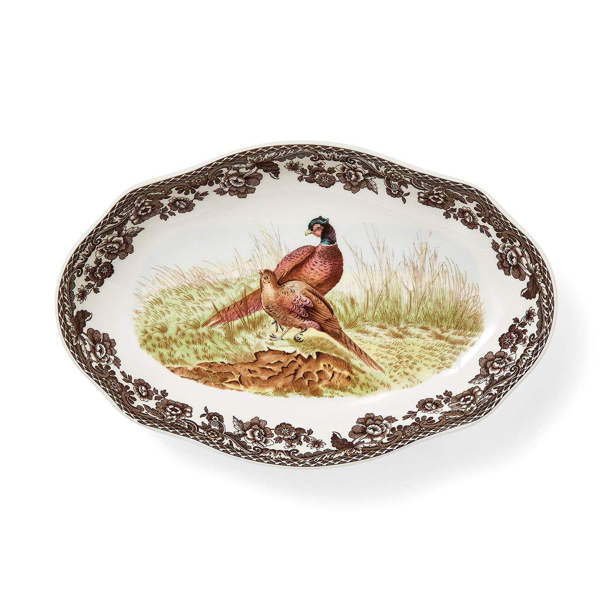 Spode Woodland Pheasant Pickle Dish