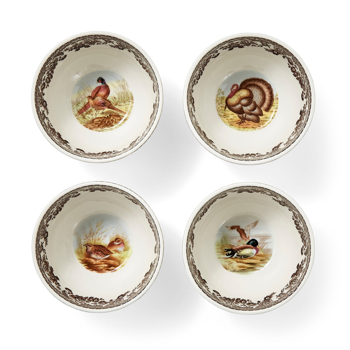 Spode Woodland Woodland Dip Bowls, Set of 4