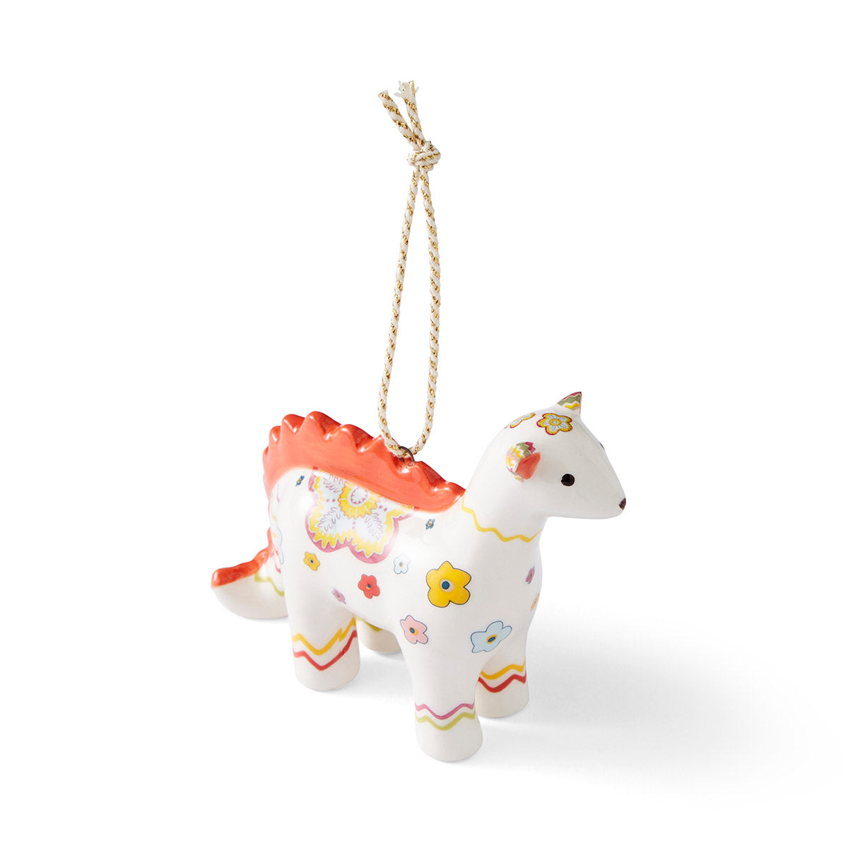 Kit Kemp Patchwork Dragon Heart Dinosaur Ornament