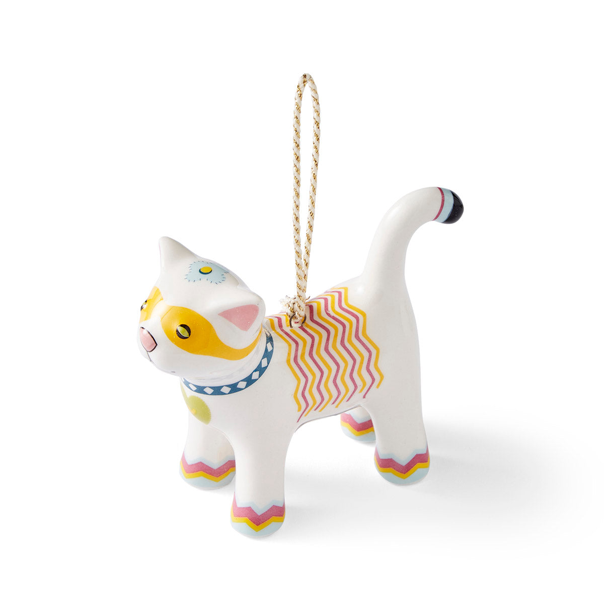 Kit Kemp Patchwork Kit Cat Ornament