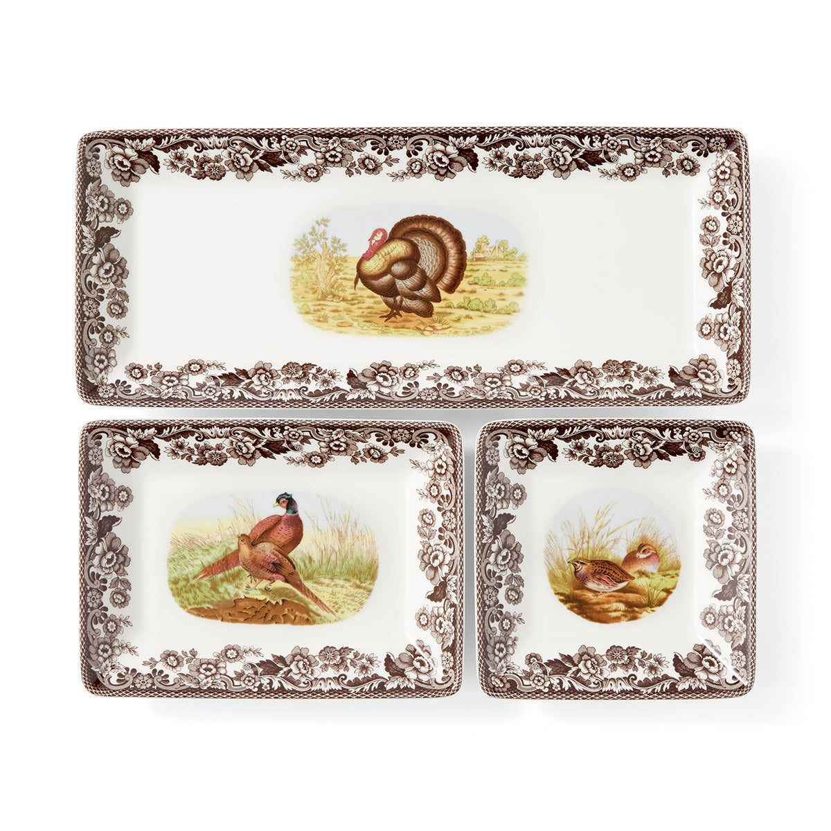 Spode Woodland Woodland Nesting Trays, Set of 3