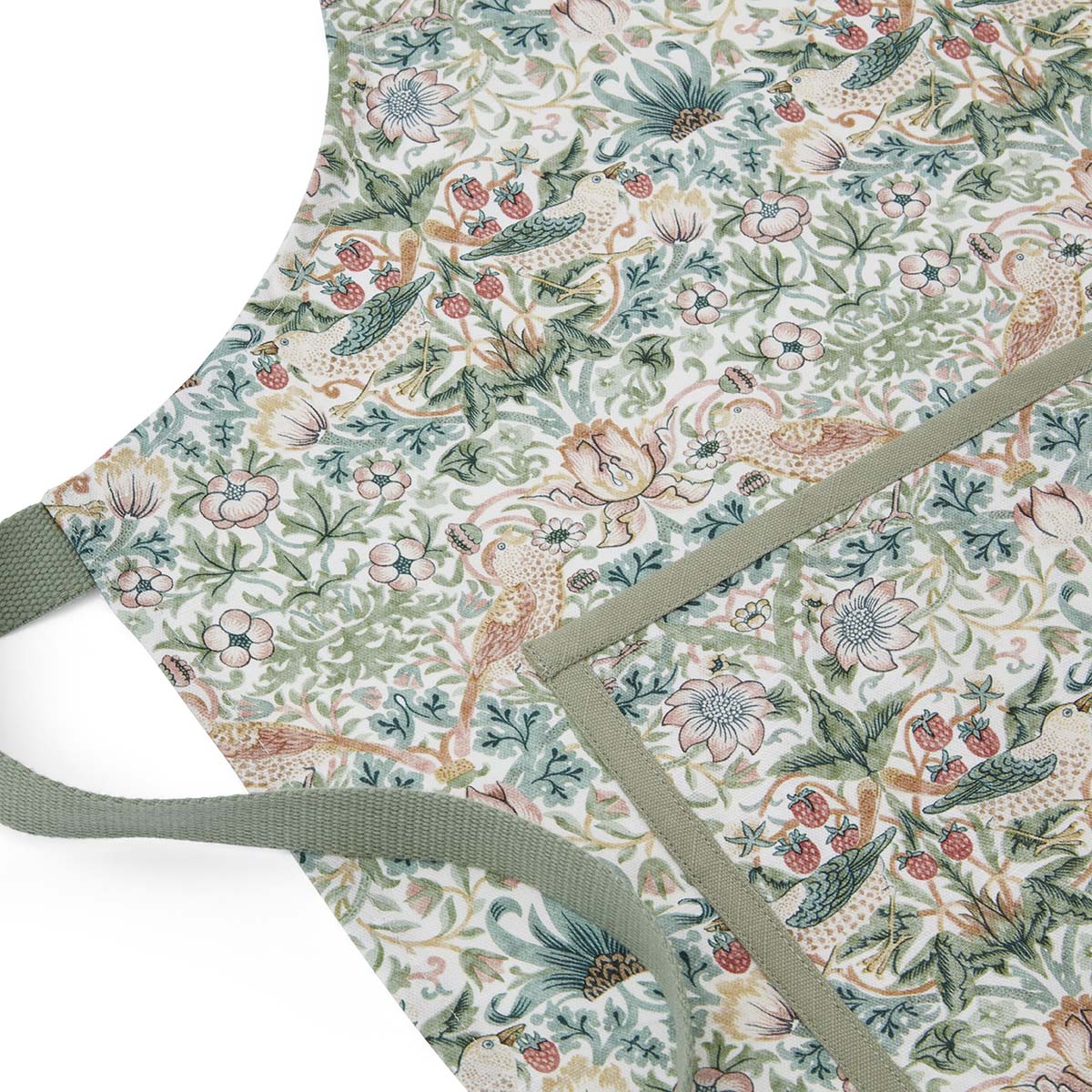 Morris & Co. Strawberry Thief Apron