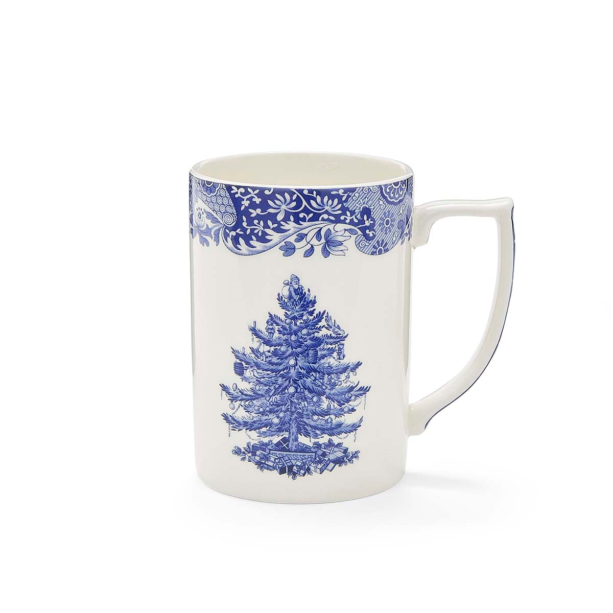 Spode Blue Italian Christmas Tree Mug