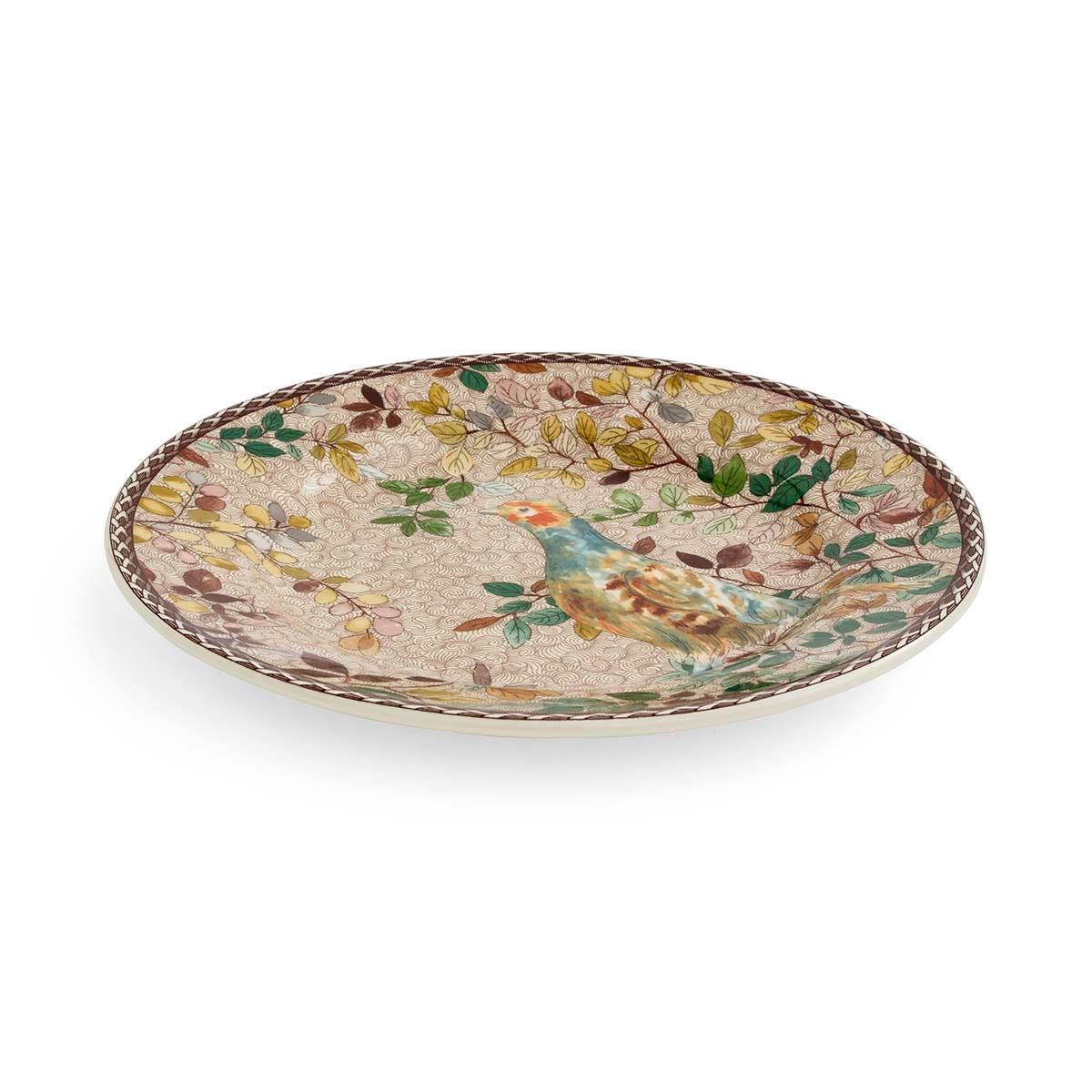 Spode Woodland Accents Salad Plate, Partridge