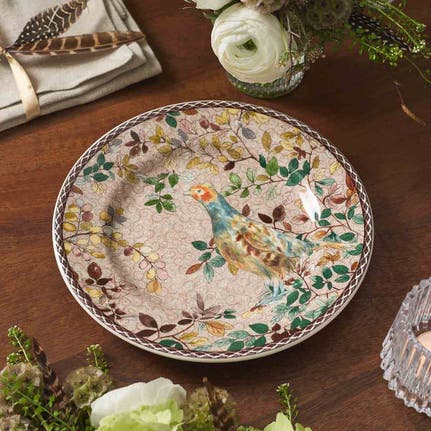 Spode Woodland Accents Salad Plates, Set of 4 Assorted