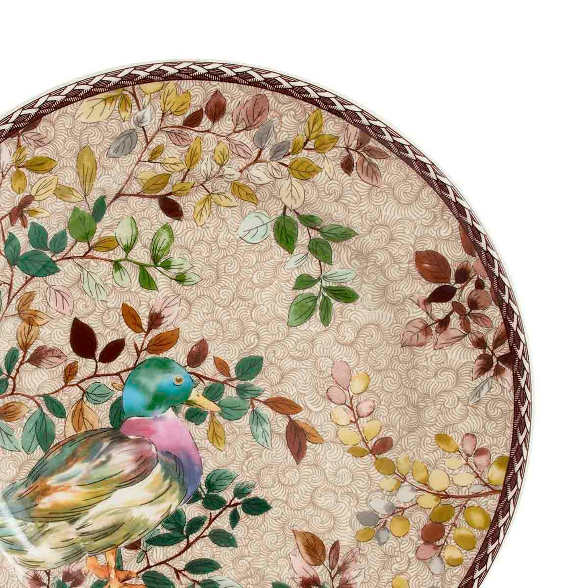 Spode Woodland Accents Salad Plate, Mallard Duck