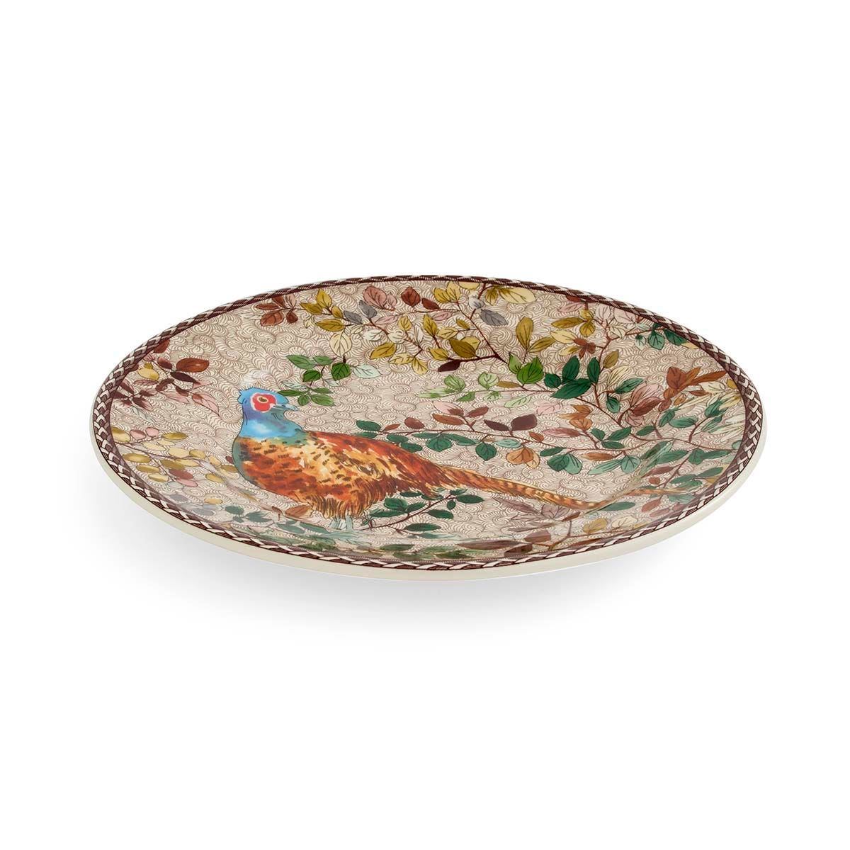 Spode Woodland Accents Salad Plate, Pheasant