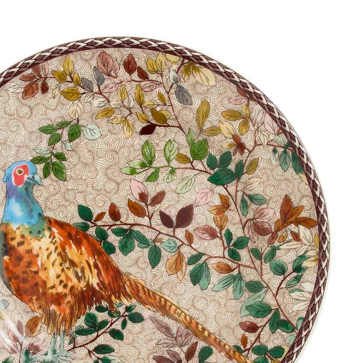 Spode Woodland Accents Salad Plate, Pheasant