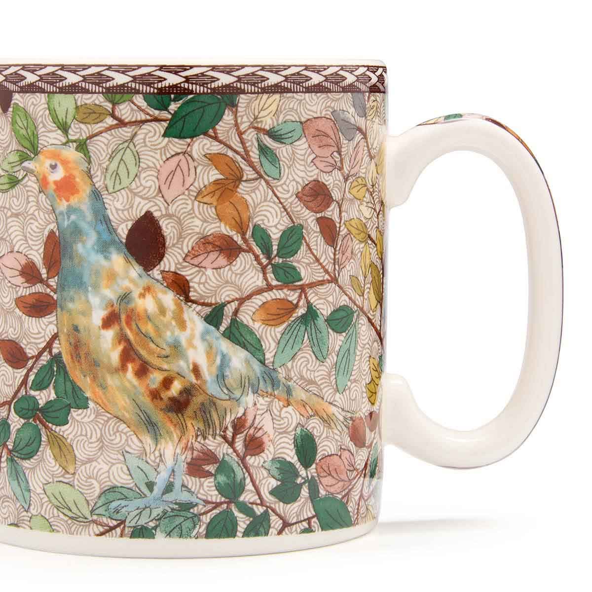 Spode Woodland Accents Mug, Grey Patridge