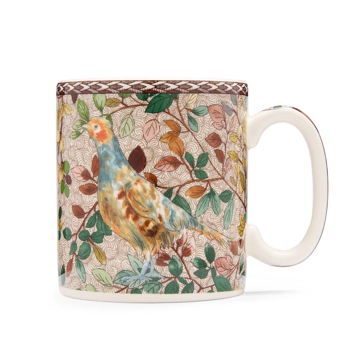 Spode Woodland Accents Mug, Grey Patridge