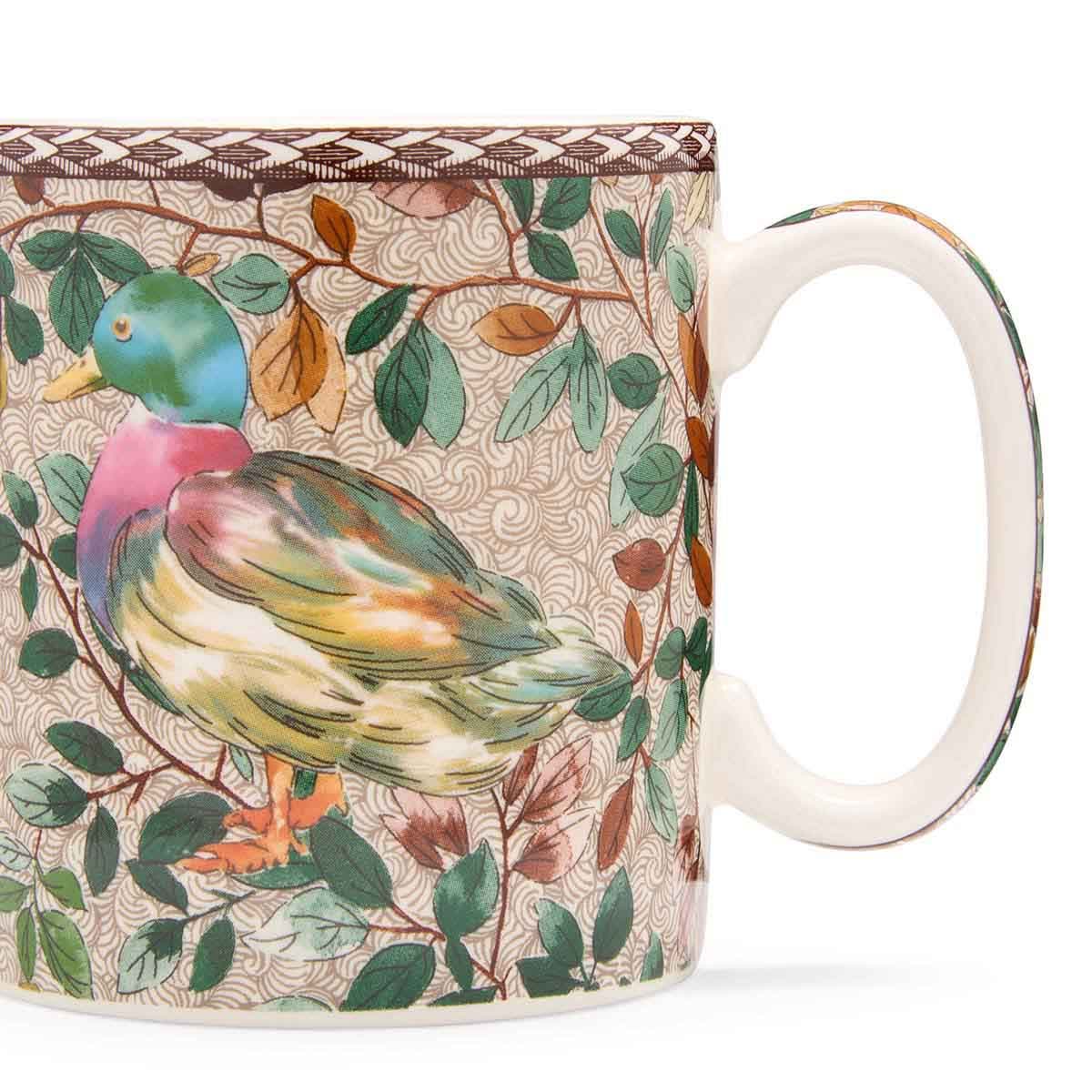 Spode Woodland Accents Mug, Mallard Duck