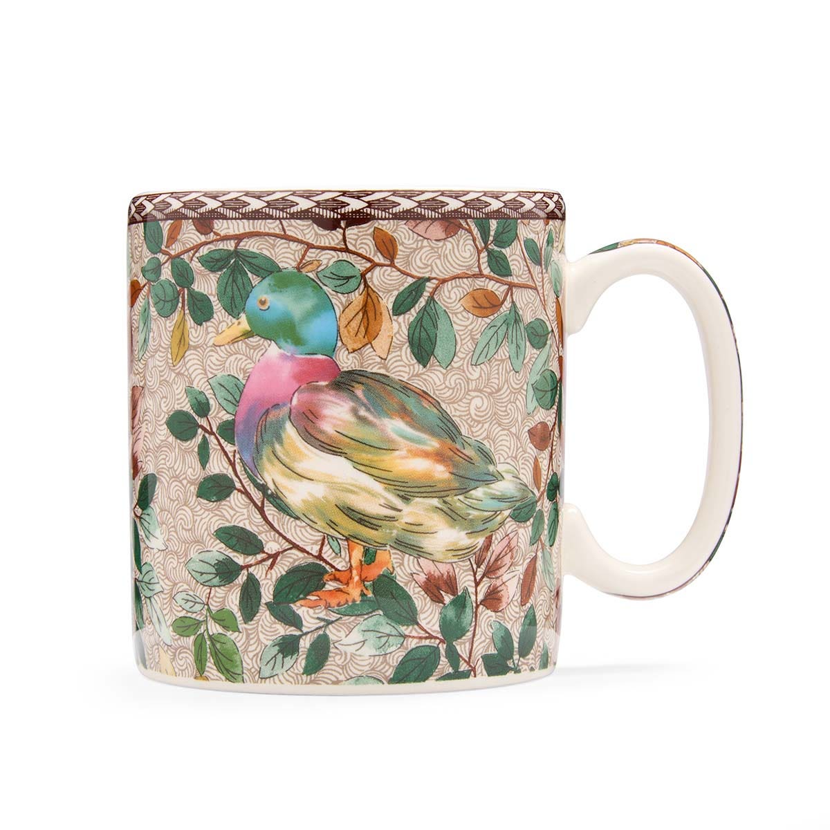 Spode Woodland Accents Mug, Mallard Duck