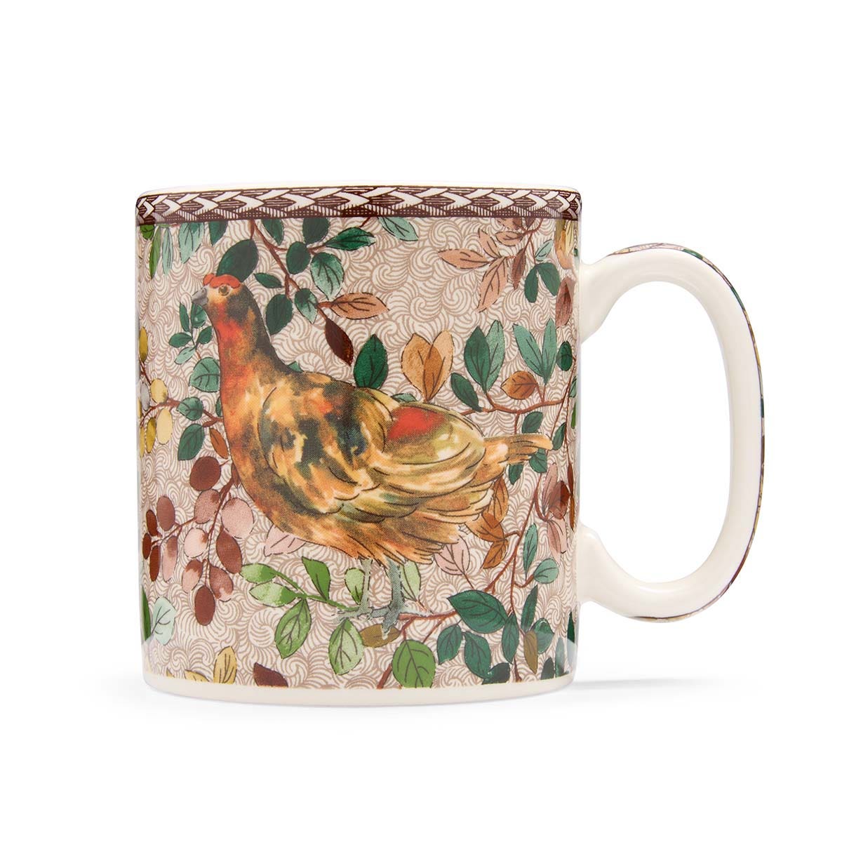 Spode Woodland Accents Mug, Red Grouse