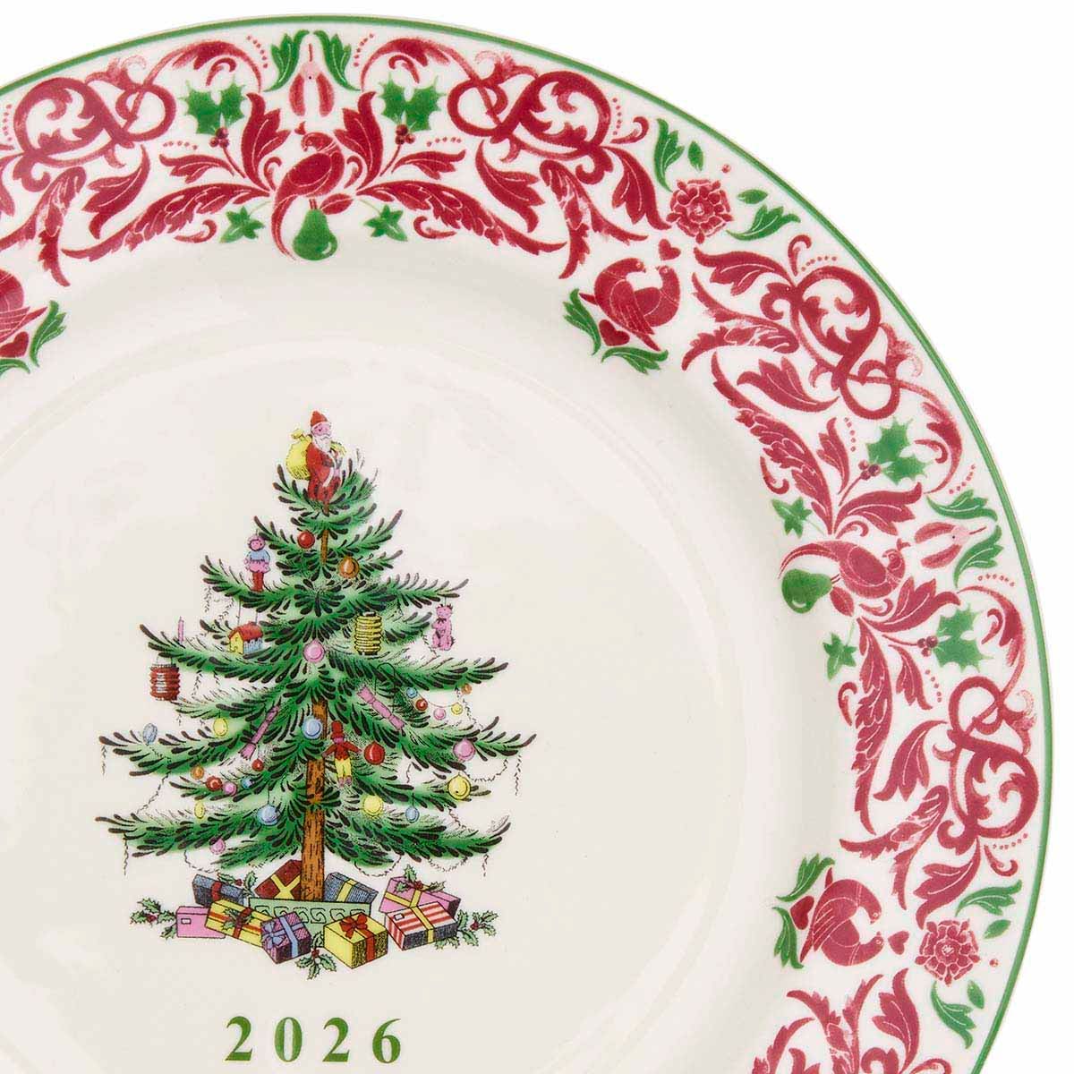 Spode Christmas Tree 2026 Annual Plate, 8 Inch