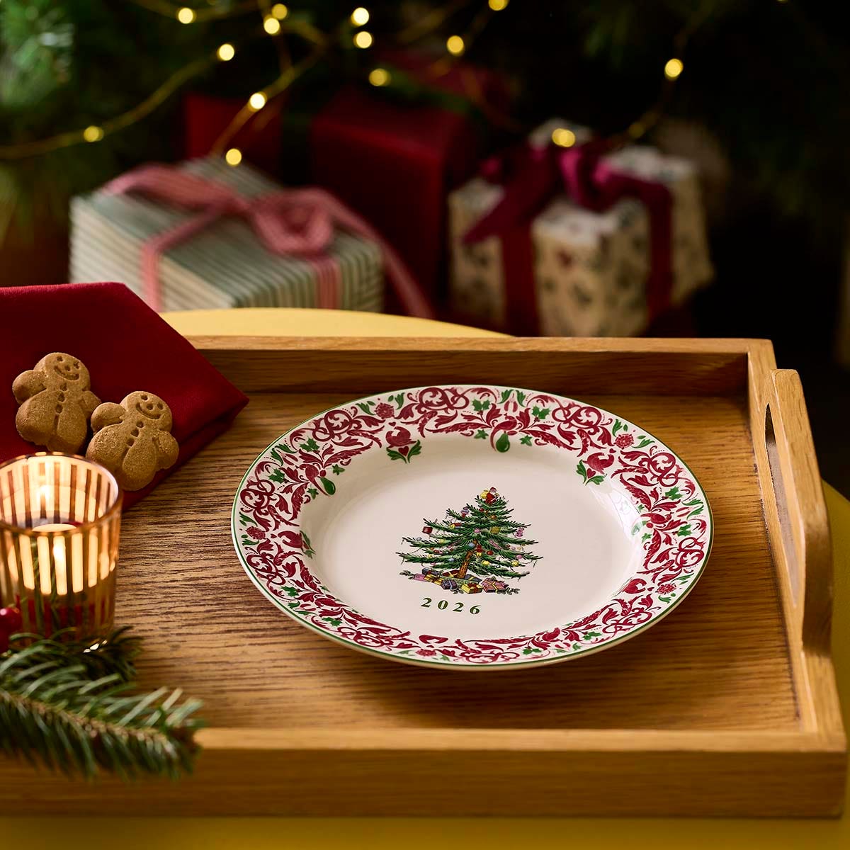 Spode Christmas Tree 2026 Annual Plate, 8 Inch