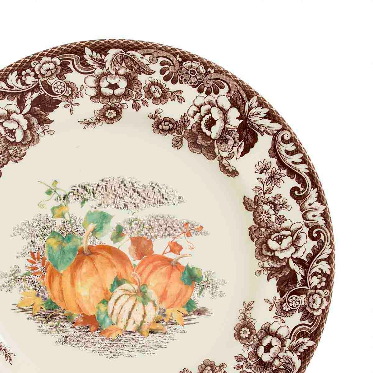 Spode Woodland Harvest Dinner Plate