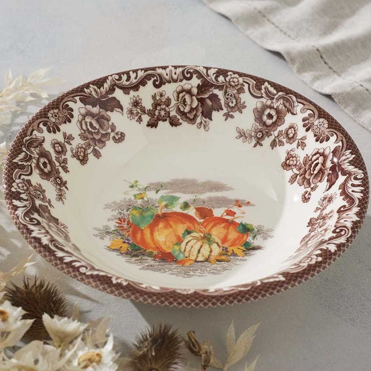 Spode Woodland Harvest Cereal Bowl