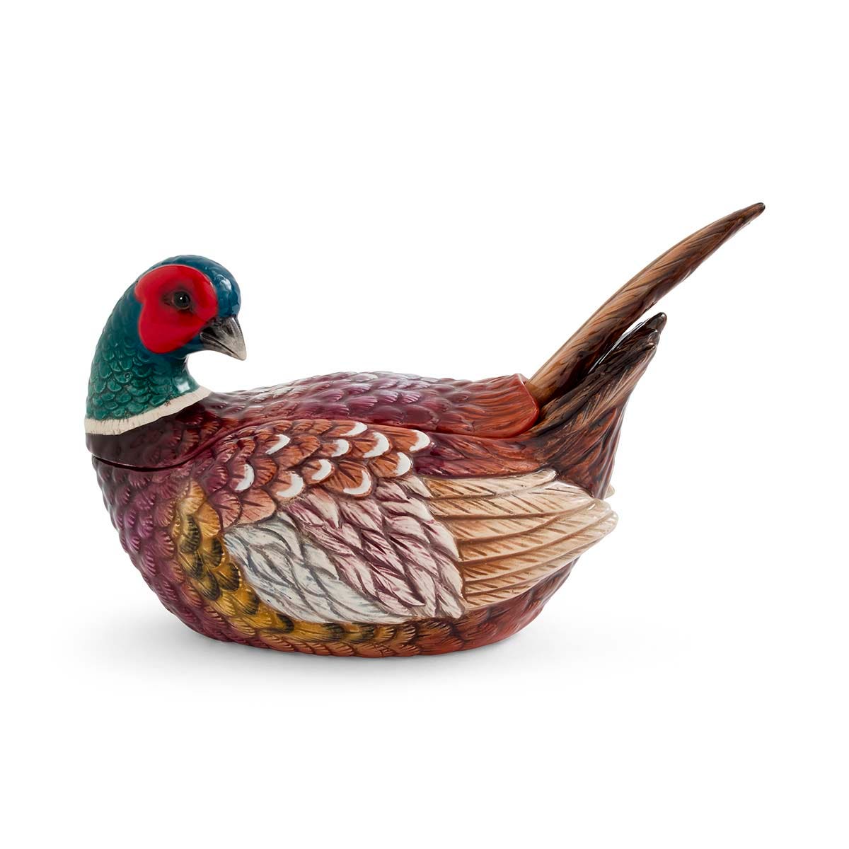 Spode Woodland Pheasant Gravy Boat