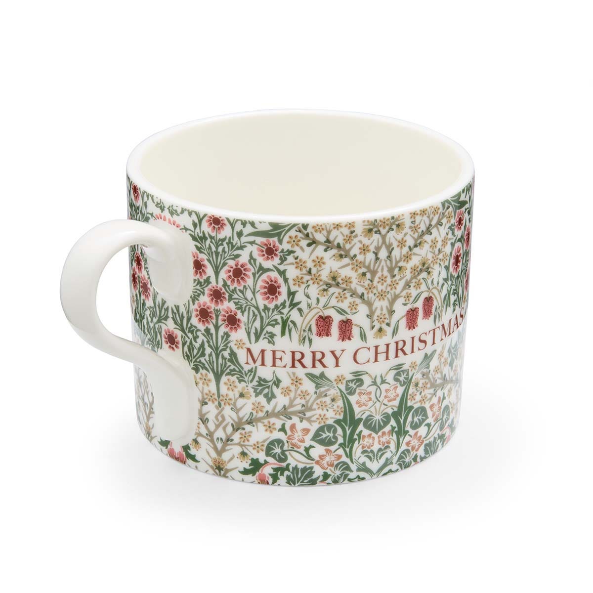 Spode Morris & Co. Bluebell & Blackthorn Mugs, Set of 2