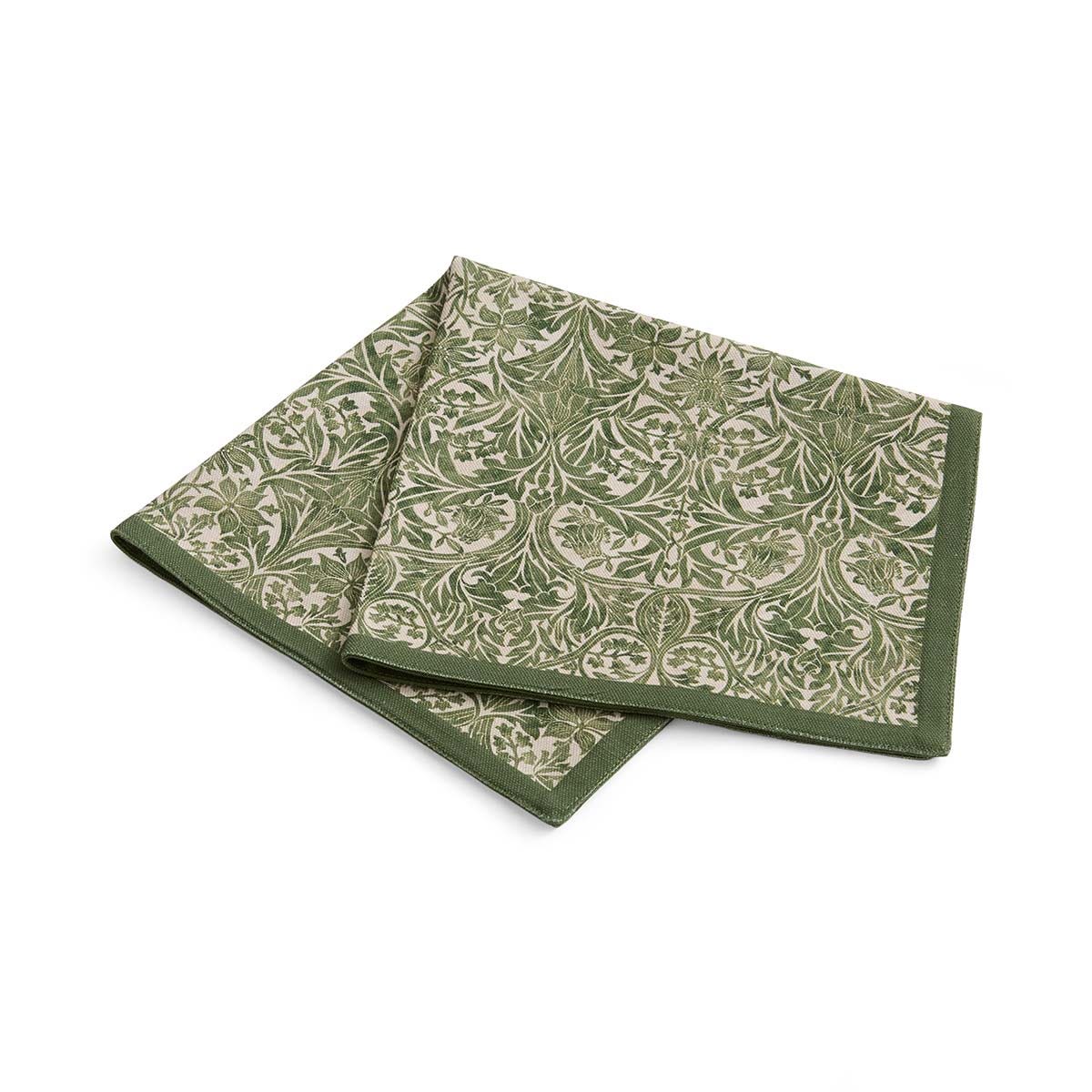 Spode Morris & Co. Bluebell Napkins, Set of 2