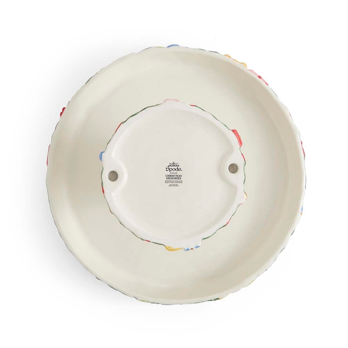 Spode Christmas Memories Footed Cake Plate