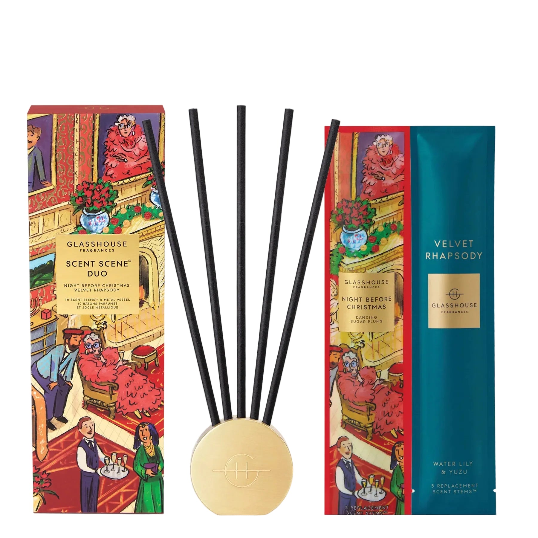 Glasshouse Christmas Scent Scene™ Duo